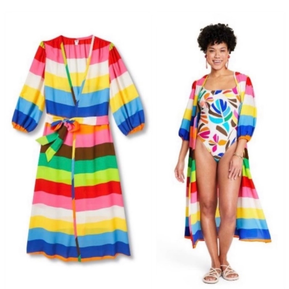 Tabitha Brown for Target Women’s Striped Cover-Up